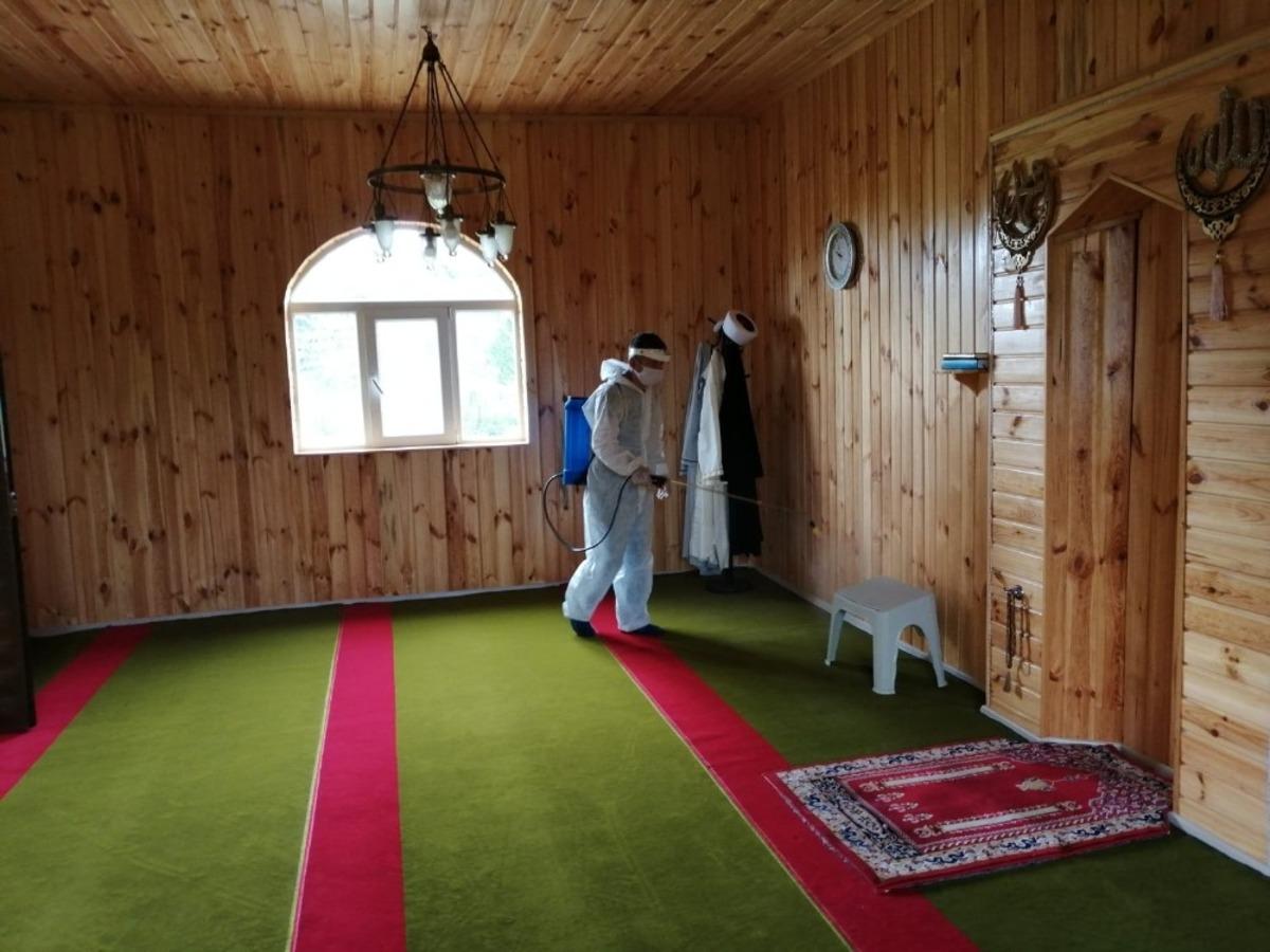 Terme&rsquo;de camiler ibadete hazır