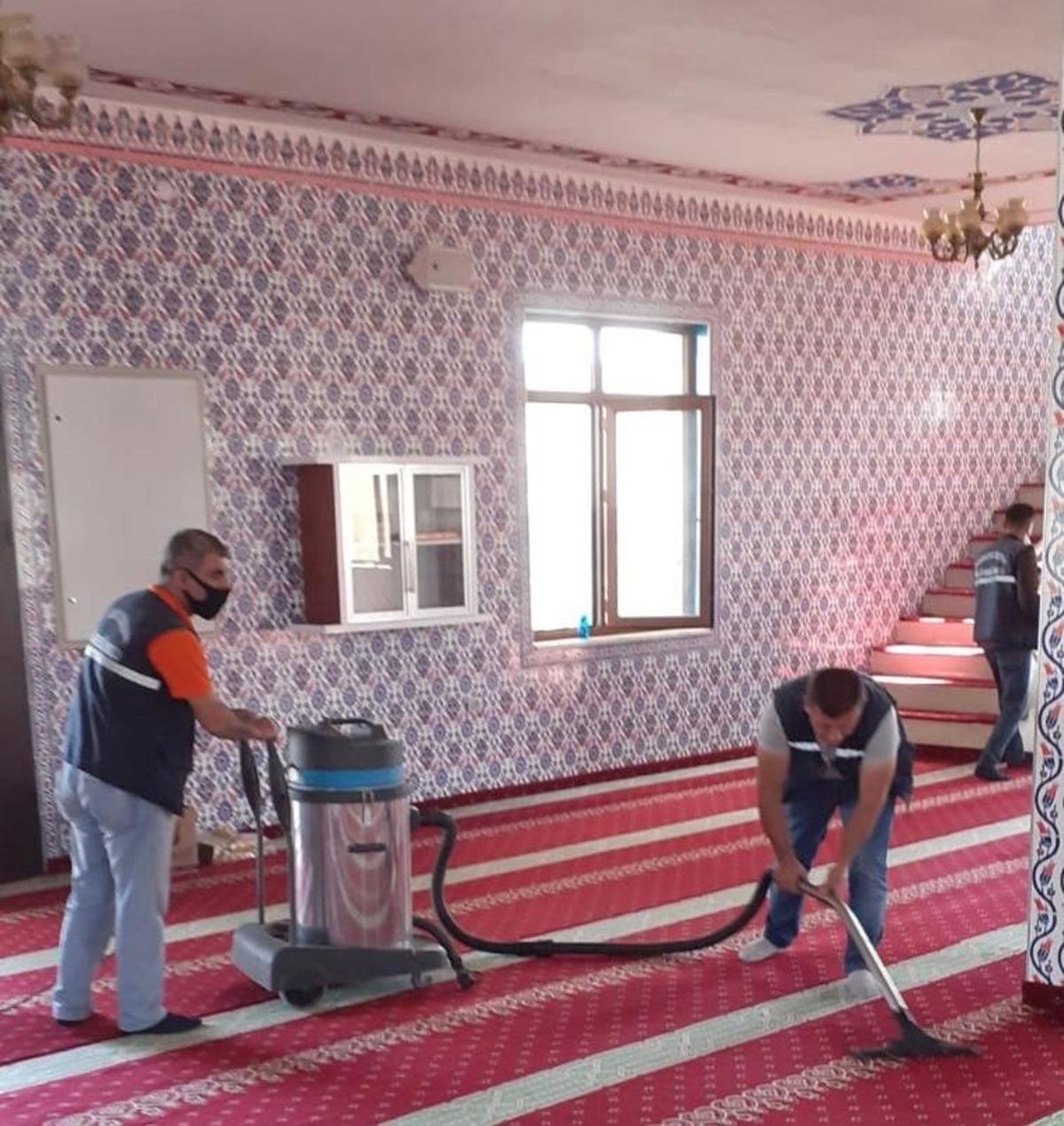 Yenişehir&rsquo;de cuma namazı hazırlığı