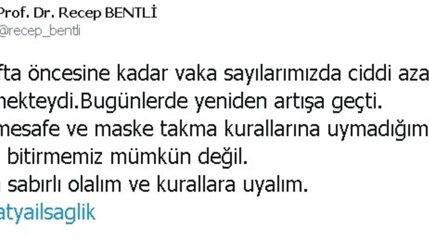 M&uuml;d&uuml;r Bentli&rsquo;den korona vir&uuml;s uyarısı