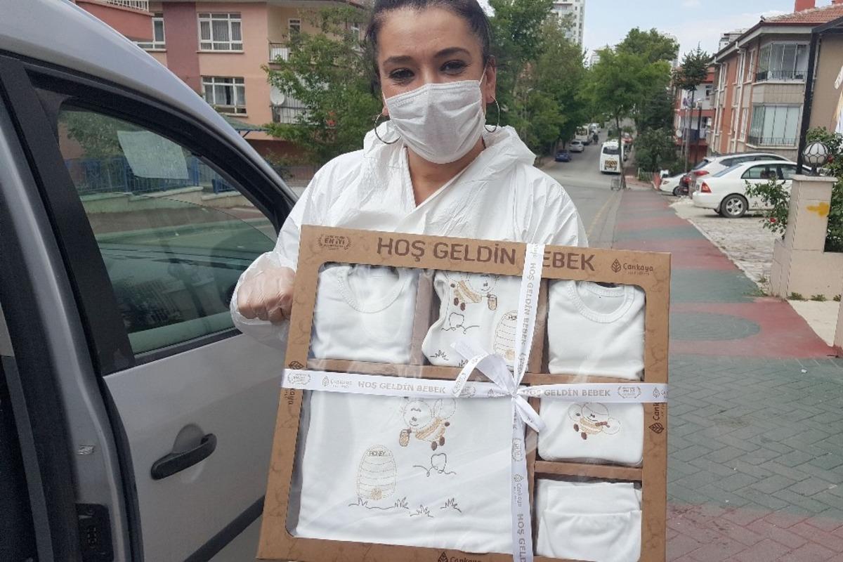 &Ccedil;ankayalı bebeklere &ldquo;hoş geldin&rdquo;  ziyareti