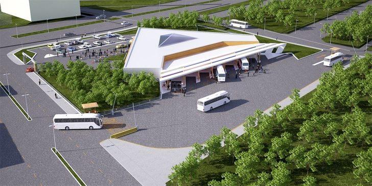 Elmalı yeni otogarı kaba inşaatı bitti G4