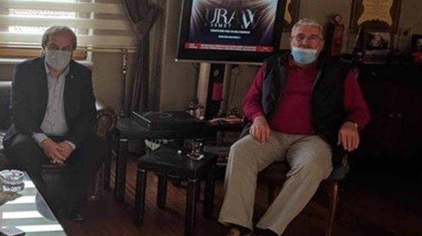 Başkan Şahin&rsquo;den eski Gen&ccedil;lik ve Spordan Sorumlu Devlet Bakanı Şeker&rsquo;e ziyaret