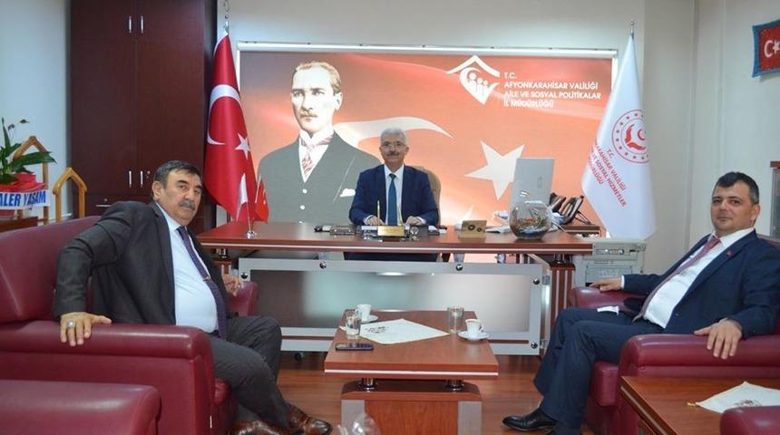 Başkan Koyuncu&rsquo;dan Emniyet M&uuml;d&uuml;r&uuml; Temiz&rsquo;e ziyaret