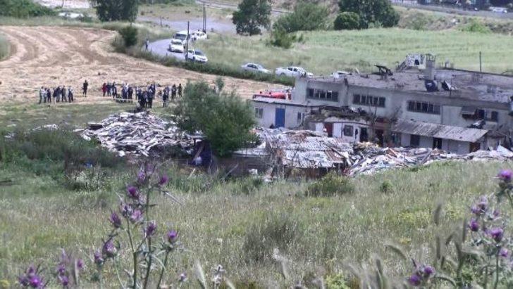 Başakşehir'de fabrikada patlama G1
