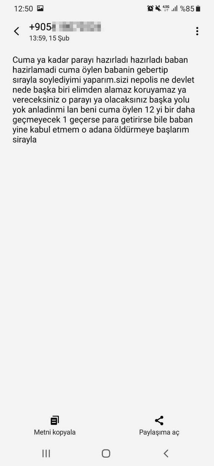 Ölümle tehdit edilen genç kadın isyan etti: Öldürecekse öldürsün G3