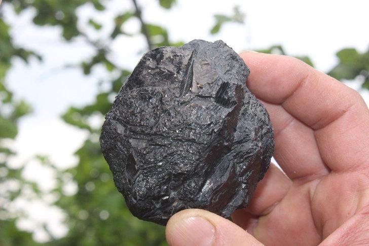 Ot biçerken bahçede gök taşı buldu G4