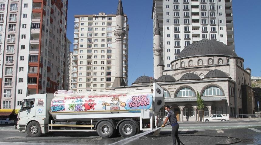 Talas’ta cuma hazırlıkları tamamlandı