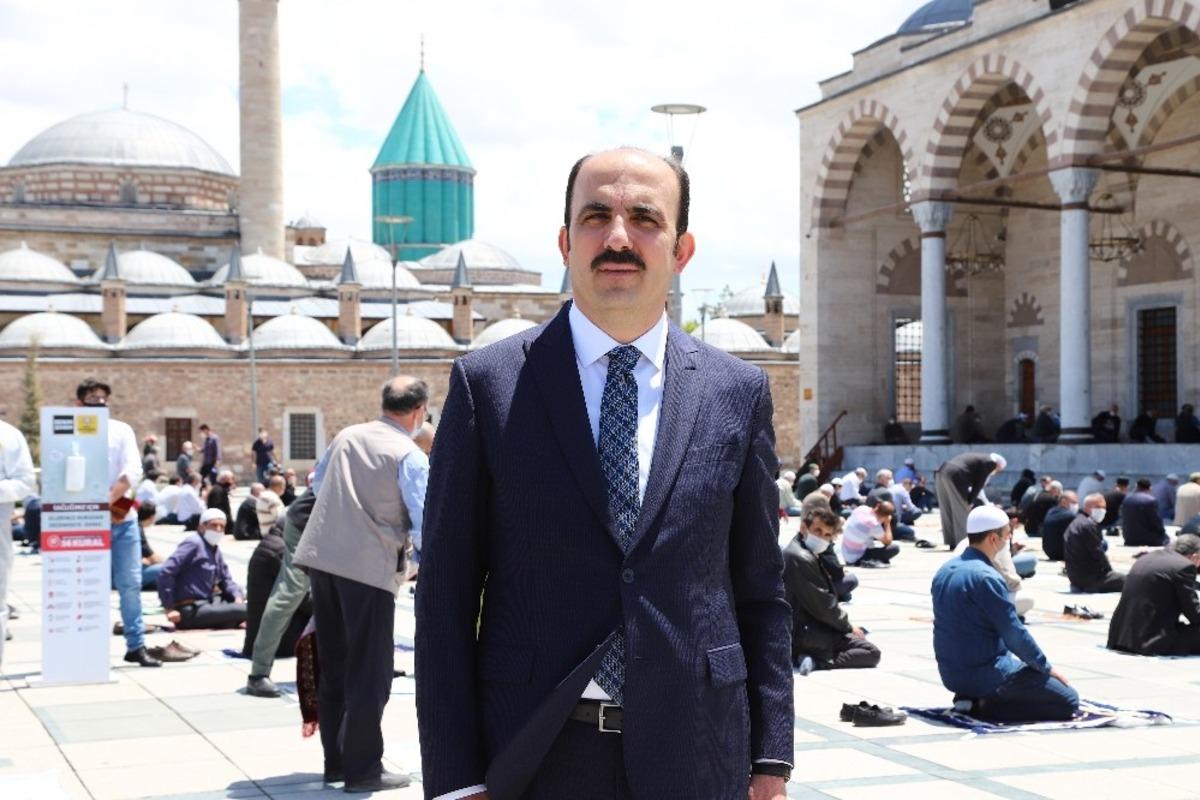 Başkan Altay: "Konya&rsquo;da cuma namazı ile ikinci bayram yaşandı"