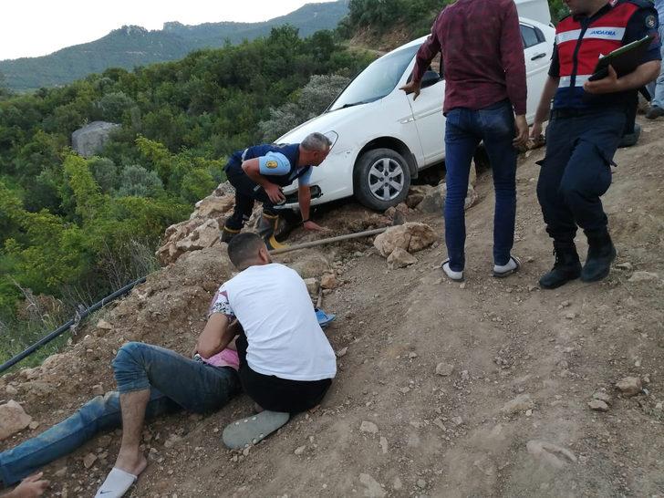 El frenini çekmeyi unutunca hayatlarının şokunu yaşadılar G1