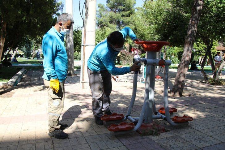 Haliliye’de parklar normalleşme sürecine hazır G4