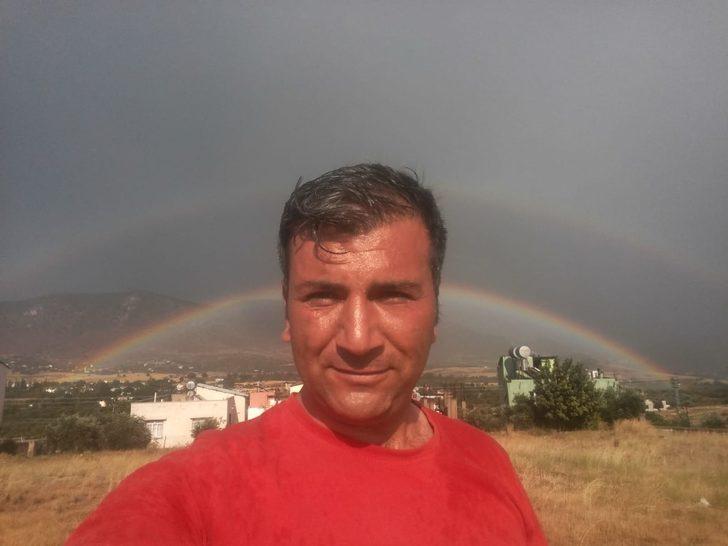 Yağmur sonrası oluşan gökkuşağını anlattı G2