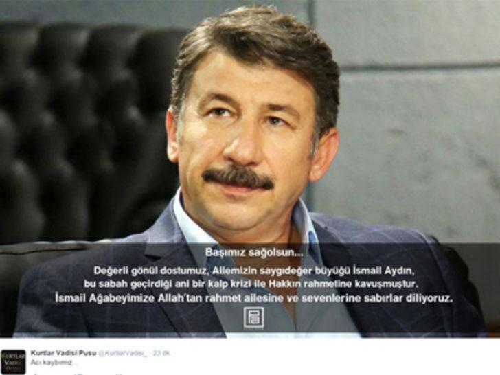 Kurtlar Vadisi'nin Süha Tarık'ı İsmail Aydın hayatını kaybetti G3