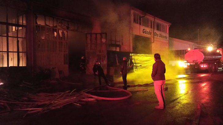 Çorum’da sanayi sitesinde yangın: 5 iş yeri küle döndü G2