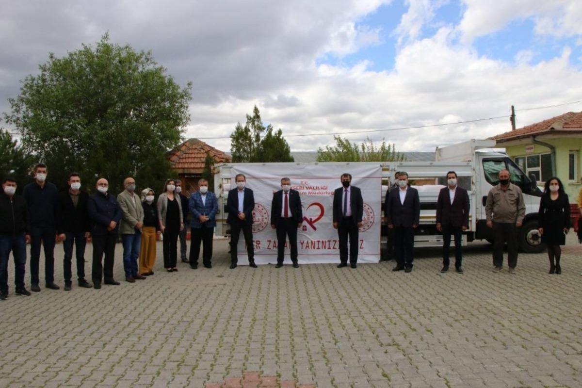 Milli Eğitim M&uuml;d&uuml;rl&uuml;ğ&uuml; yardımlarını her il&ccedil;eye ulaştırıyor