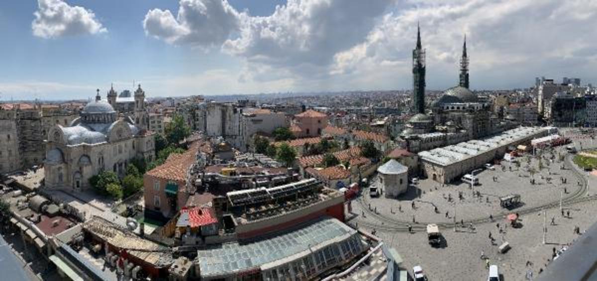 K&uuml;lt&uuml;r Bakanı Yardımcısı Demircan: Taksim Camii'nin y&uuml;zde 90'ı bitti