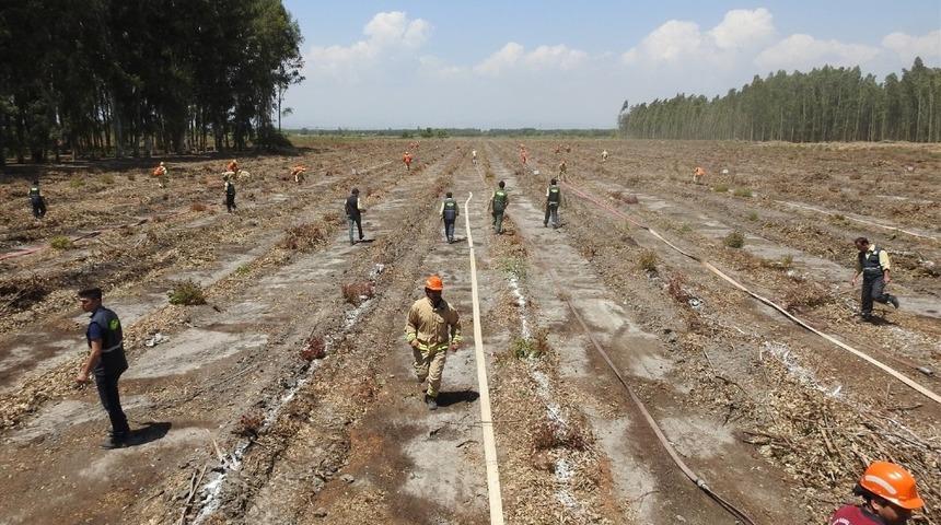 Mersin&rsquo;de yangın ekipleri iş başı eğitimlerine başladı