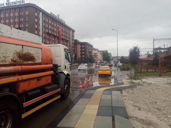 Ankara Büyükşehir Belediyesi ekiplerinin yağış nöbeti G3