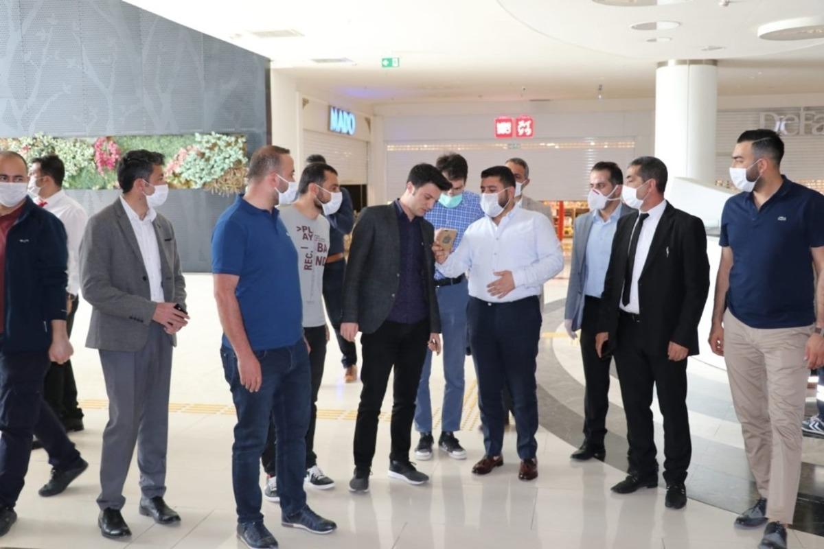 Van AVM a&ccedil;ılış &ouml;ncesi Vali Yardımcısı Yılmaz tarafından denetlendi