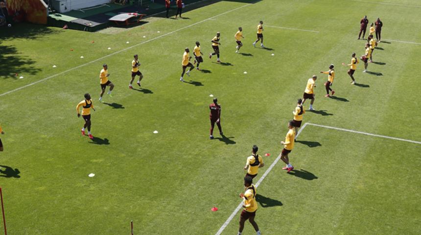 Galatasaray'dan taktik ağırlıklı idman