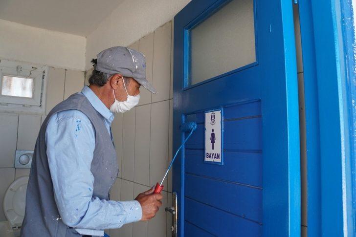 Bodrum’da plajlar 1 Haziran için hazırlanıyor G4