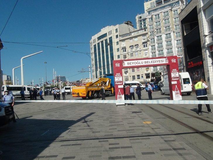 İstiklal Caddesi’nde zabıtalar arasında gerginlik G5