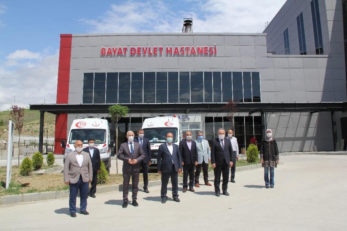 Bayat Devlet Hastanesi a&ccedil;ılışa hazırlanıyor