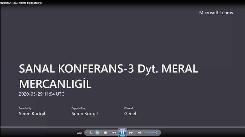 SANKO &Uuml;niversitesi&rsquo;nde sanal konferans