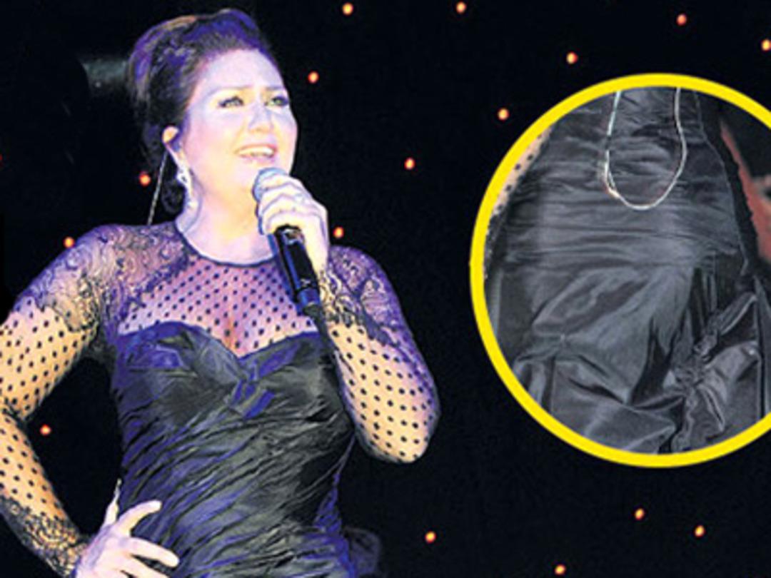 Sibel Can'ın sahnede zor anları