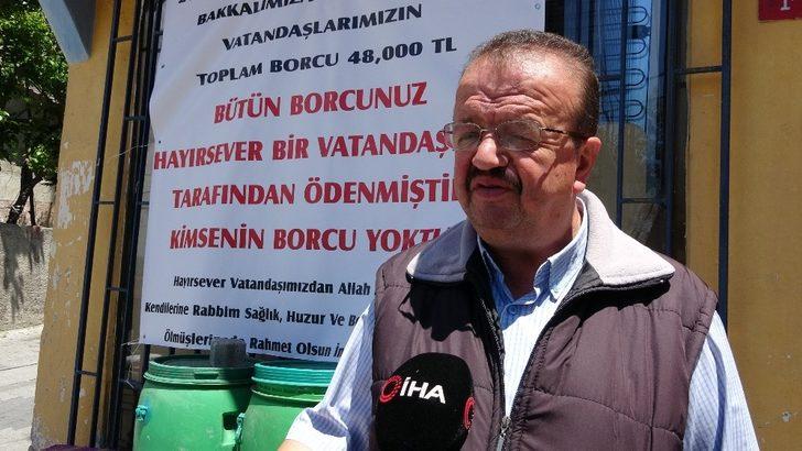 Gizemli hayırsever kadın mahallelinin 20 yıllık veresiye borcunu kapattı! Bakkal isyan etti G5