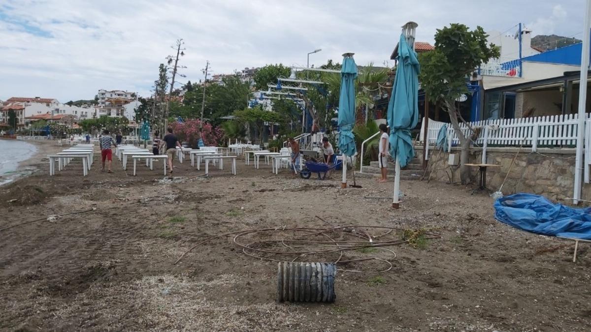 Dat&ccedil;a&rsquo;da turizm sezonu &ouml;ncesi hazırlıklar devam ediyor