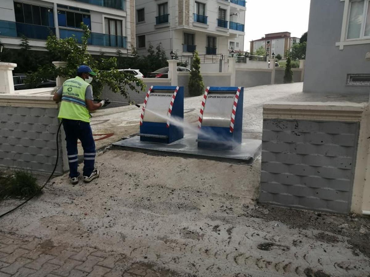 &Ccedil;orlu Belediyesi tedbiri elden bırakmıyor