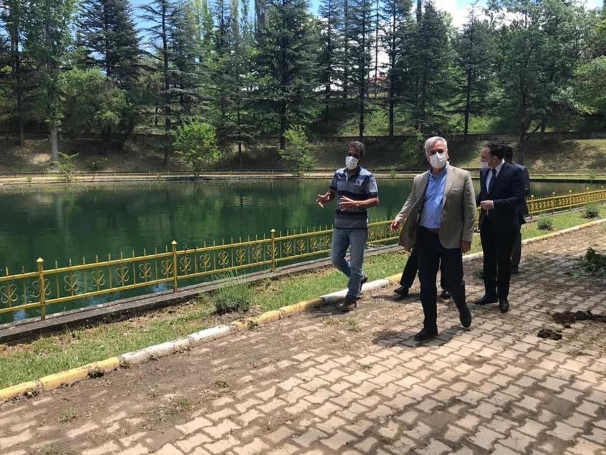 Isparta Valisi &Ouml;mer Seymenoğlu&rsquo;ndan Atabey&rsquo;e turizm turu