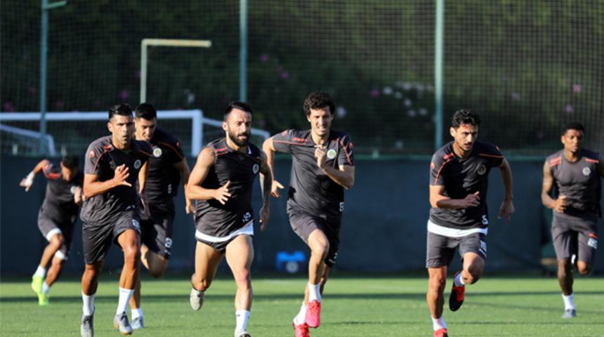 Alanyaspor, Başakşehir hazırlıklarını sürdürdü