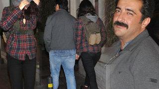 Celil Nalçakan, kız arkadaşıyla gecelerde