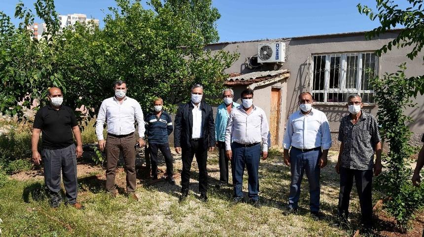 Başkan Uysal karantina sona eren b&ouml;lgede