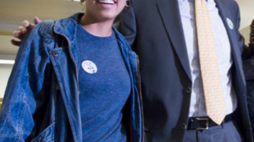 New York Belediye Başkanı'nın kızı protestolarda g&ouml;zaltına alındı