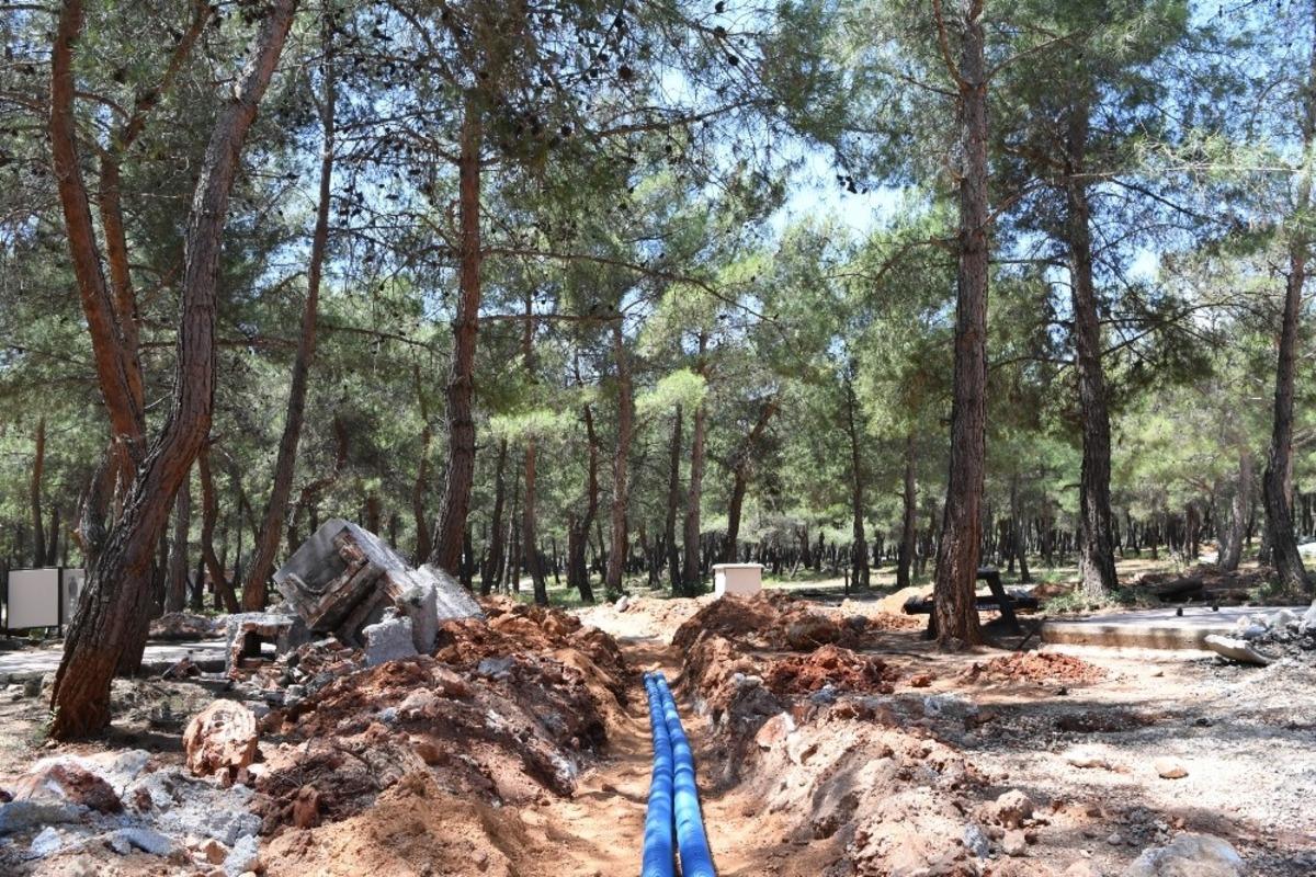 HayatPark&rsquo;ta &ccedil;alışmalar s&uuml;r&uuml;yor