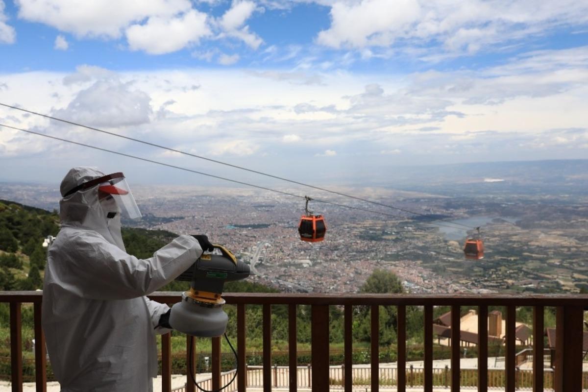 Denizli Teleferik ve Bağbaşı Yaylası ziyarete a&ccedil;ıldı