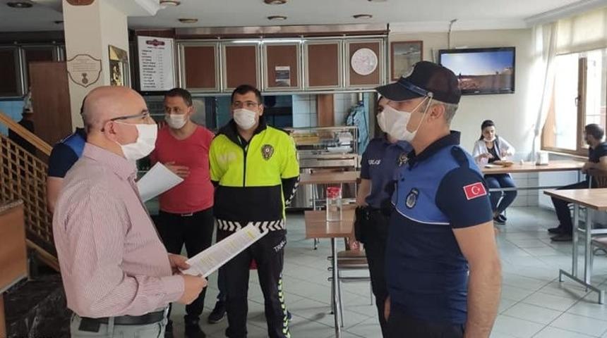 Kemaliye&rsquo;de restoran, kafe ve pastaneler denetlendi