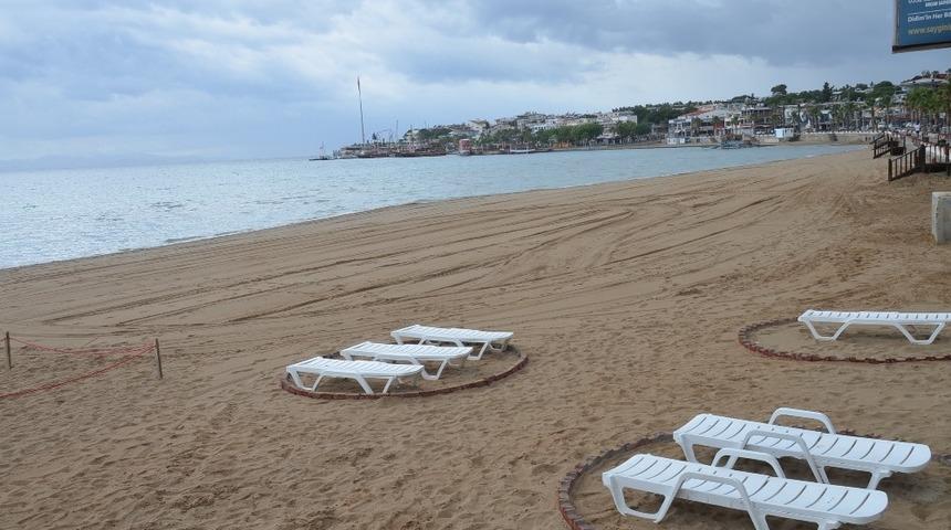 Yasak kalktı ama Didim'de plajlar yine boş kaldı