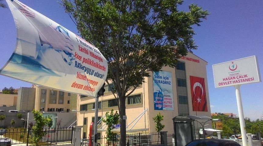 Yeşilyurt&rsquo;ta Devlet Hastanesi tekrar poliklinik hizmeti vermeye başladı
