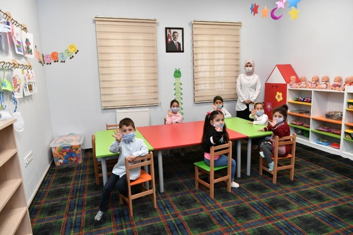 Mamak&rsquo;ta oyun odaları minikler i&ccedil;in hazırlandı