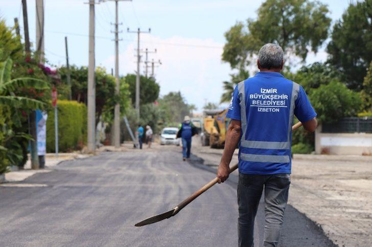İzmir’de asfalt atağı sürüyor G1