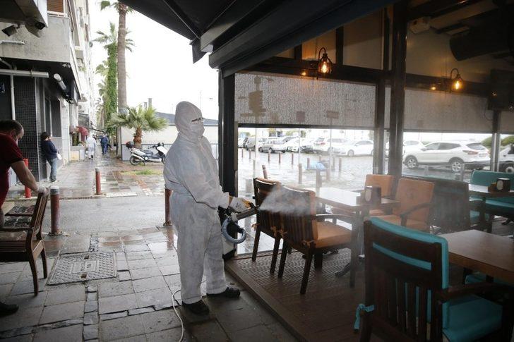 Konak’ta Kordon’dan Üçkuyular’a kadar dezenfekte hamlesi G4