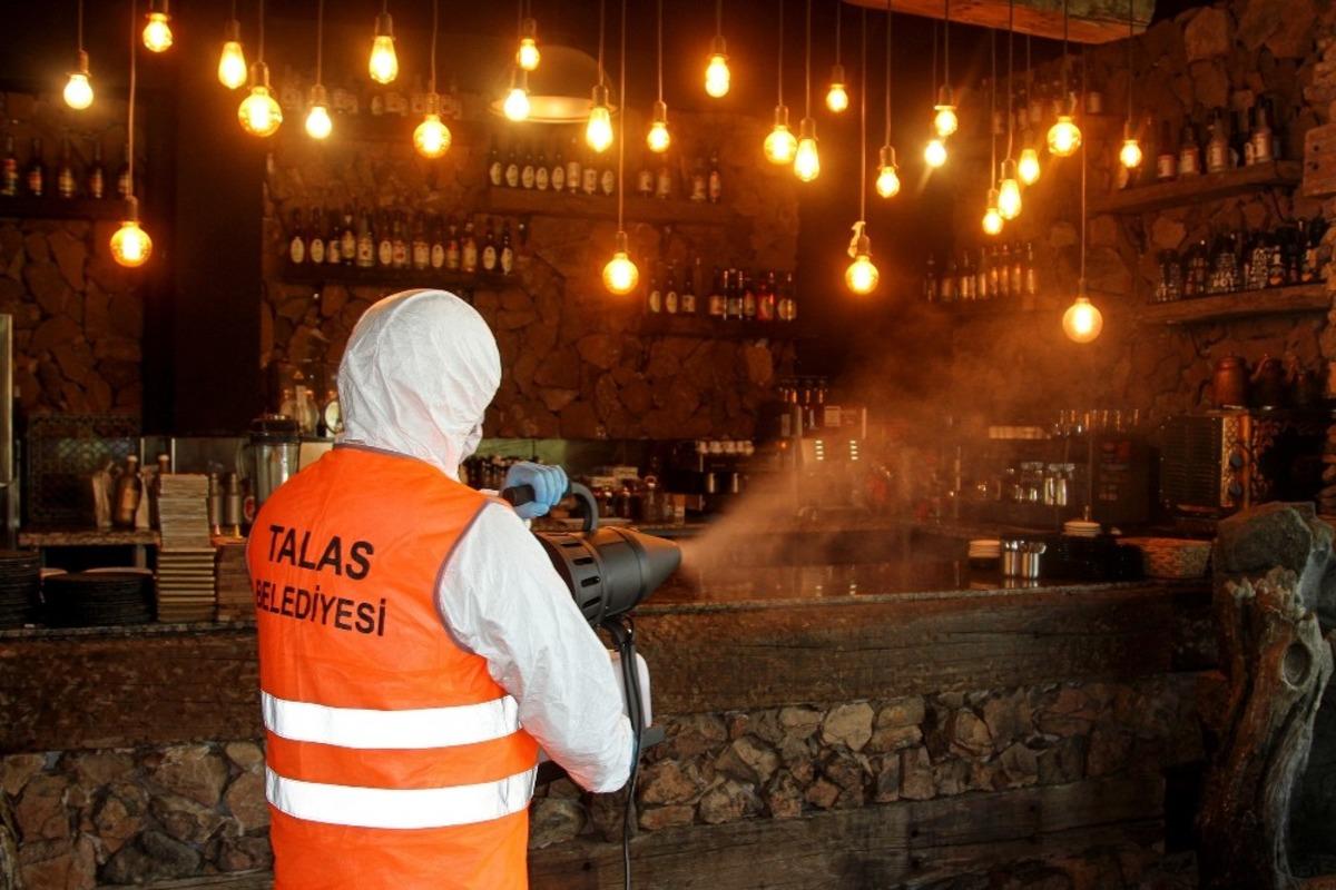 Talas&rsquo;ta lokanta ve kafeler yeni normale hazır