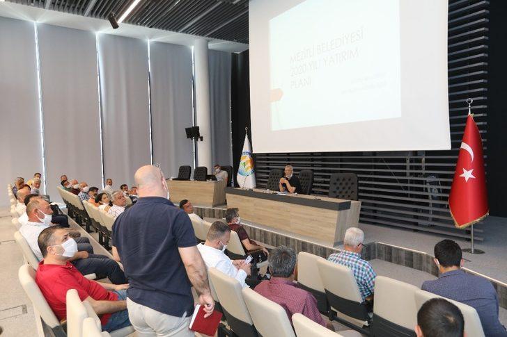 Mezitli Belediyesi, yaz yatırımlarını muhtarlarla birlikte planladı G2