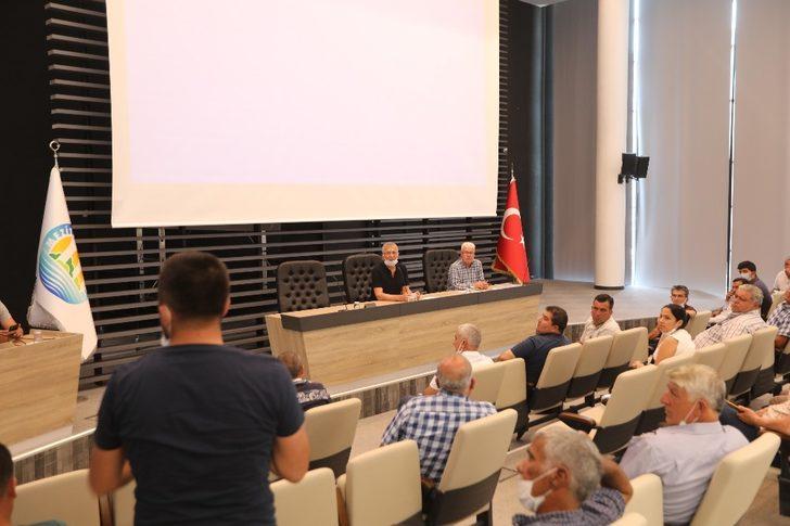 Mezitli Belediyesi, yaz yatırımlarını muhtarlarla birlikte planladı G3