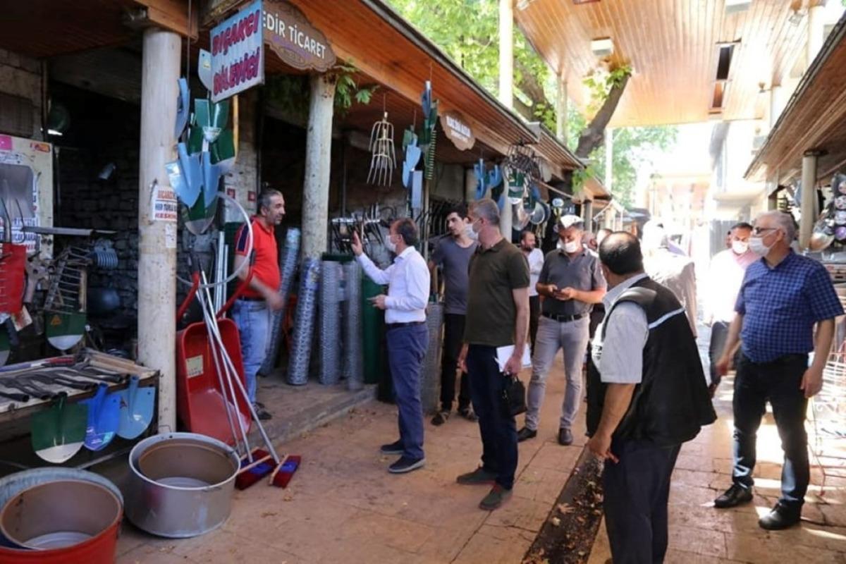 Başkan Kılın&ccedil;, oturak&ccedil;ı pazarı esnafıyla bir araya geldi