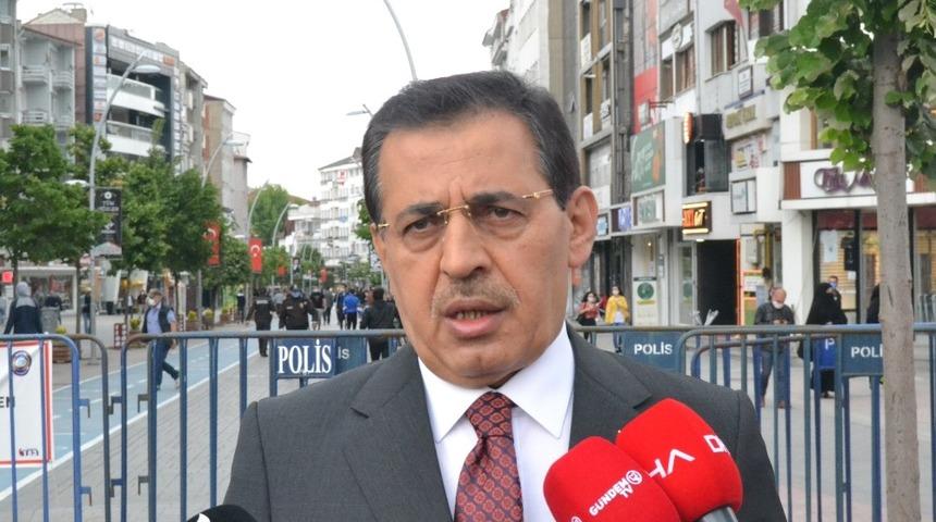 Bolu Valisi Ahmet &Uuml;mit, g&uuml;n g&uuml;n koronavir&uuml;s vaka sayılarını a&ccedil;ıkladı