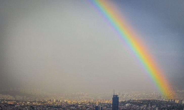 Başkent’te gökkuşağı görsel bir şölen oluşturdu G2